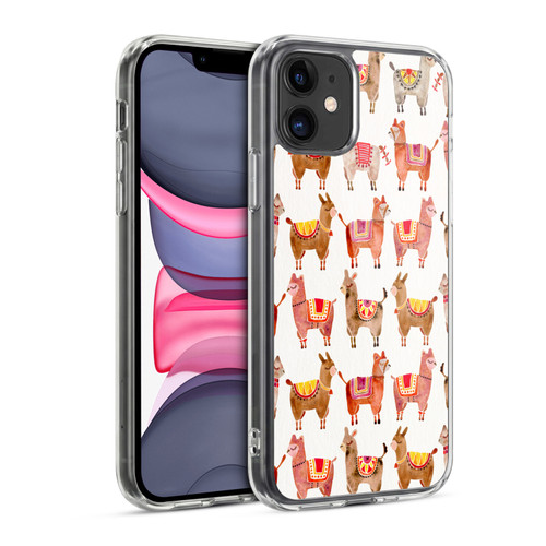 Cat Coquillette Animals Alpacas Soft Gel Case for Apple iPhone 11