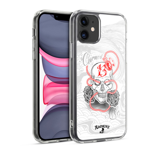 Alchemy Gothic Skull Charmed Life Locket Soft Gel Case for Apple iPhone 11