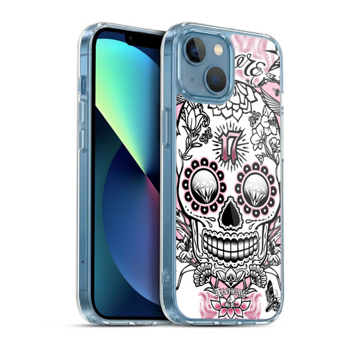 Alchemy Gothic Skull Amore Soft Gel Case for Apple iPhone 13 Mini & MagSafe