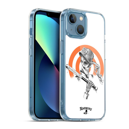Alchemy Gothic Skull Dead Droog Soft Gel Case for Apple iPhone 13 Mini & MagSafe