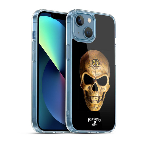Alchemy Gothic Skull Omega Soft Gel Case for Apple iPhone 13 Mini & MagSafe