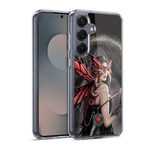 Anne Stokes Dragon Friendship Spellbound Soft Gel Case for Samsung Galaxy S25 & MagSafe