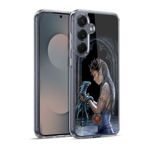 Anne Stokes Dragon Friendship Water Soft Gel Case for Samsung Galaxy S25+ & MagSafe