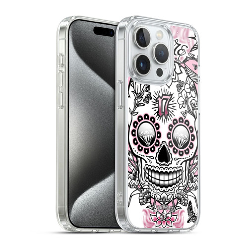 Alchemy Gothic Skull Amore Soft Gel Case for Apple iPhone 15 Pro & MagSafe