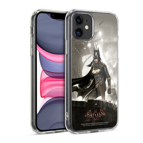 Batman Arkham Knight Characters Batgirl Soft Gel Case for Apple iPhone 11