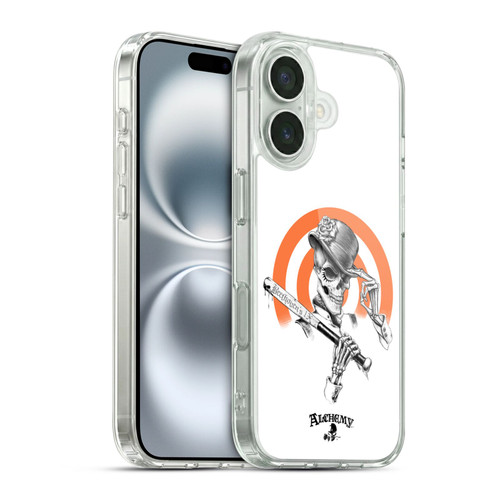 Alchemy Gothic Skull Dead Droog Soft Gel Case for Apple iPhone 16 & MagSafe
