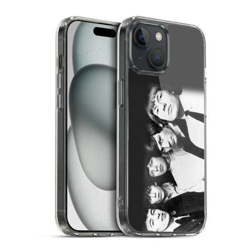 The Rolling Stones Graphics Classic Group Photo Soft Gel Case for Apple iPhone 15 & MagSafe