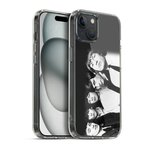 The Rolling Stones Graphics Classic Group Photo Soft Gel Case for Apple iPhone 15 Plus & MagSafe