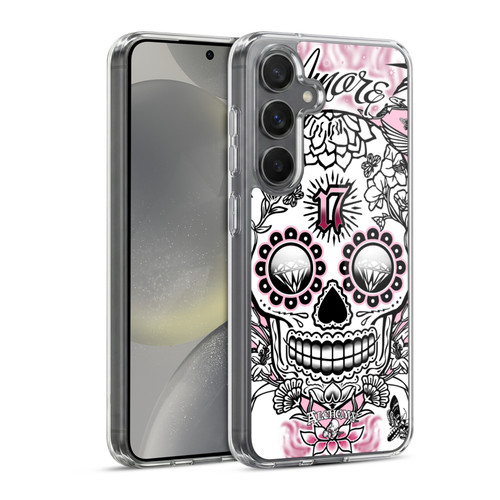 Alchemy Gothic Skull Amore Soft Gel Case for Samsung Galaxy S24 5G & MagSafe