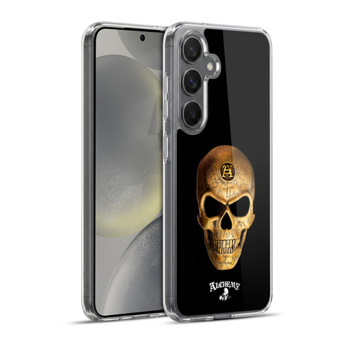Alchemy Gothic Skull Omega Soft Gel Case for Samsung Galaxy S24+ 5G & MagSafe