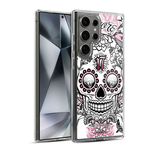 Alchemy Gothic Skull Amore Soft Gel Case for Samsung Galaxy S24 Ultra 5G & MagSafe