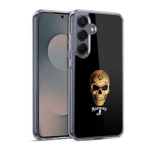Alchemy Gothic Skull Omega Soft Gel Case for Samsung Galaxy S25 & MagSafe