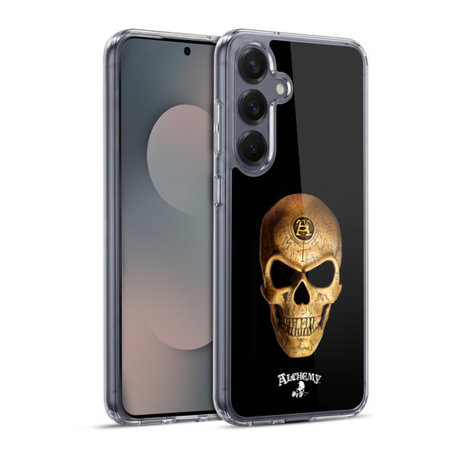 Alchemy Gothic Skull Omega Soft Gel Case for Samsung Galaxy S25+ & MagSafe