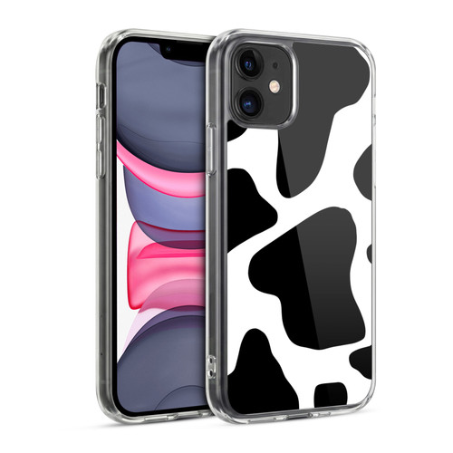 Grace Illustration Animal Prints Cow Soft Gel Case for Apple iPhone 11