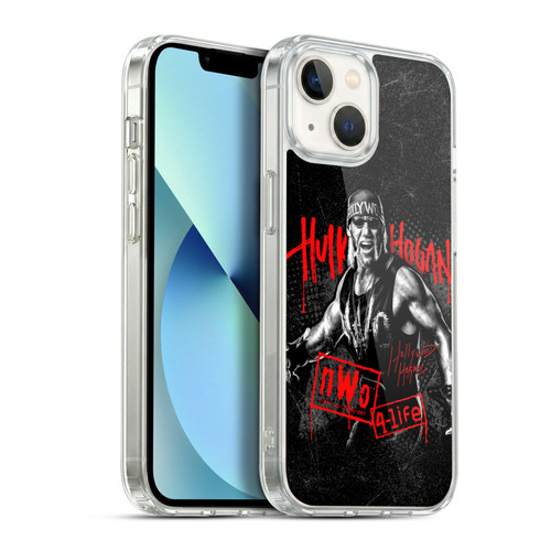 WWE Hulk Hogan Graphics Soft Gel Case for Apple iPhone 13