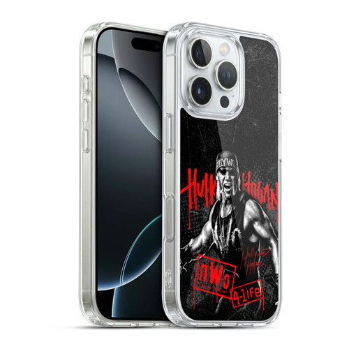 WWE Hulk Hogan Graphics Soft Gel Case for Apple iPhone 16 Pro & MagSafe