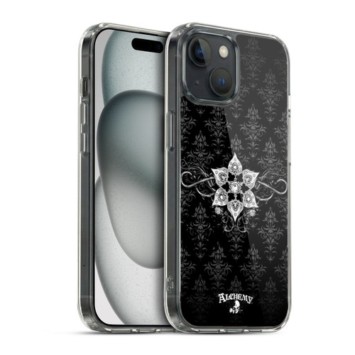 Alchemy Gothic Illustration Deadly Nightshade Soft Gel Case for Apple iPhone 15 & MagSafe
