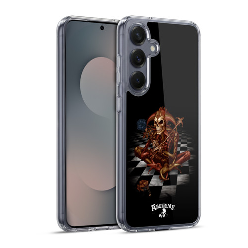 Alchemy Gothic Illustration Fools Familiar Soft Gel Case for Samsung Galaxy S25+ & MagSafe