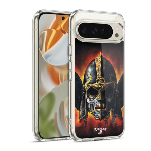 Alchemy Gothic Wing Ossa Raven Head Soft Gel Case for Google Pixel 9 / Pixel 9 Pro