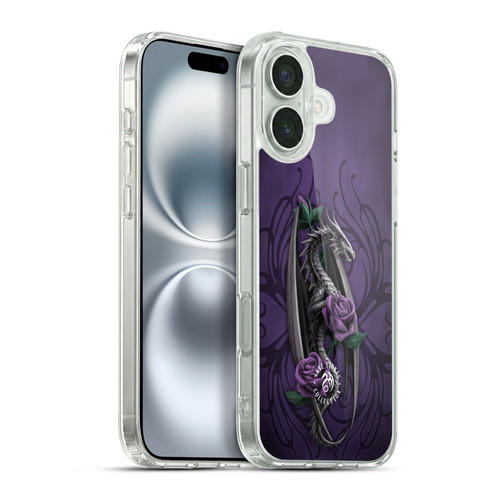 Anne Stokes Dragons 3 Beauty 1 Soft Gel Case for Apple iPhone 16 Plus & MagSafe