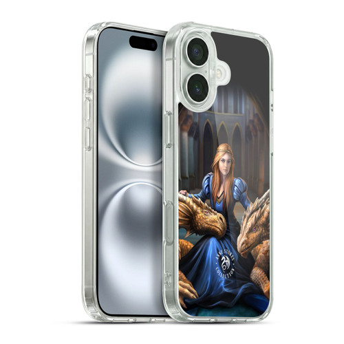 Anne Stokes Dragons 3 Fierce Loyalty Soft Gel Case for Apple iPhone 16 Plus & MagSafe