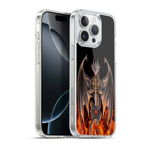 Anne Stokes Dragons 3 Warrior Soft Gel Case for Apple iPhone 16 Pro Max & MagSafe
