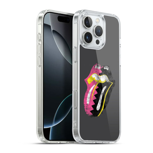 The Rolling Stones Albums Girls Pop Art Tongue Solo Soft Gel Case for Apple iPhone 16 Pro Max & MagSafe