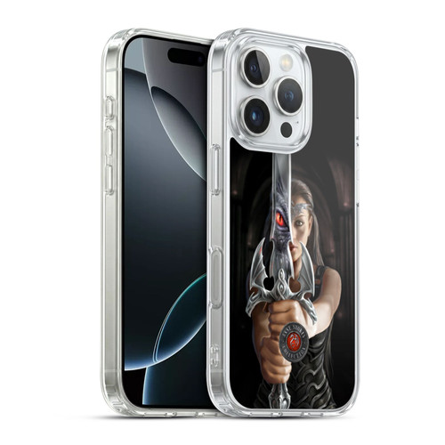 Anne Stokes Dragons 3 Reflection Soft Gel Case for Apple iPhone 16 Pro & MagSafe