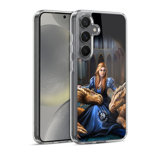 Anne Stokes Dragons 3 Fierce Loyalty Soft Gel Case for Samsung Galaxy S24 5G & MagSafe