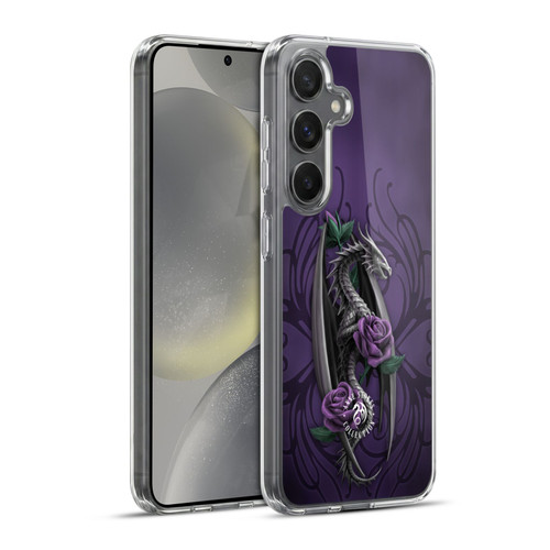 Anne Stokes Dragons 3 Beauty 1 Soft Gel Case for Samsung Galaxy S24+ 5G & MagSafe