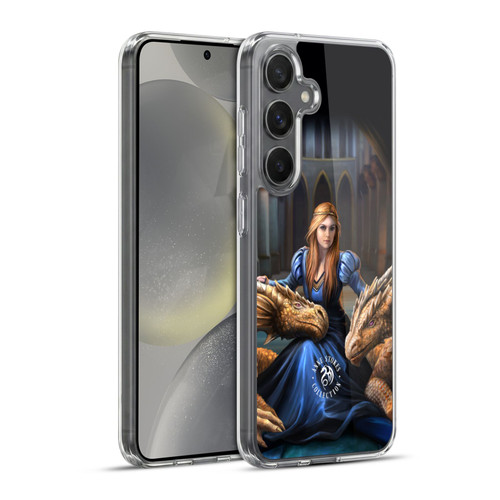 Anne Stokes Dragons 3 Fierce Loyalty Soft Gel Case for Samsung Galaxy S24+ 5G & MagSafe