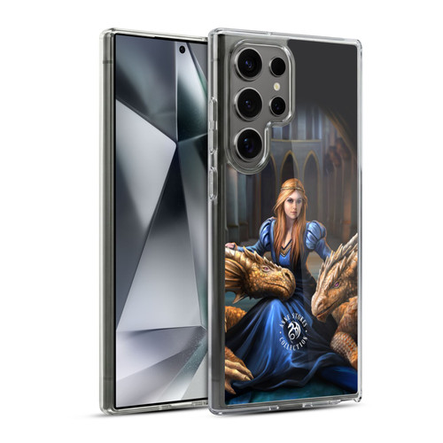 Anne Stokes Dragons 3 Fierce Loyalty Soft Gel Case for Samsung Galaxy S24 Ultra 5G & MagSafe