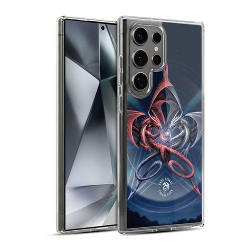 Anne Stokes Dragons 3 Pentagram Soft Gel Case for Samsung Galaxy S24 Ultra 5G & MagSafe