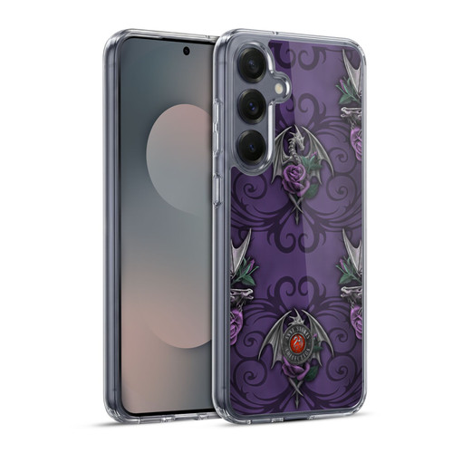 Anne Stokes Dragons 3 Pattern Soft Gel Case for Samsung Galaxy S25+ & MagSafe