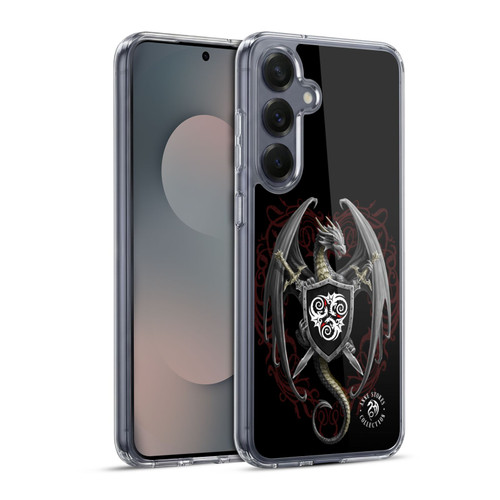 Anne Stokes Mix Fantasy Art Dragon Defender Soft Gel Case for Samsung Galaxy S25+ & MagSafe