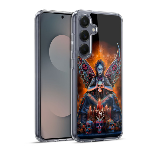 Anne Stokes Mix Fantasy Art Skull Fairy Soft Gel Case for Samsung Galaxy S25+ & MagSafe