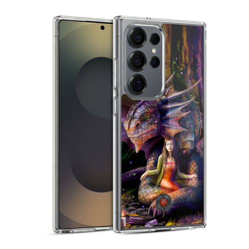 Anne Stokes Mix Fantasy Art Spirit Dragon Soft Gel Case for Samsung Galaxy S25 Ultra & MagSafe