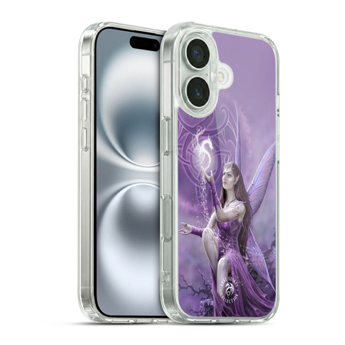 Anne Stokes Fairies Celtic Soft Gel Case for Apple iPhone 16 & MagSafe