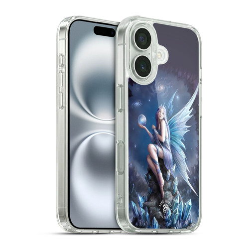 Anne Stokes Fairies Stargazer Soft Gel Case for Apple iPhone 16 & MagSafe