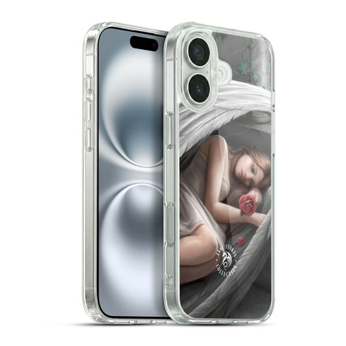Anne Stokes Angels Sweet Sorrow Soft Gel Case for Apple iPhone 16 Plus & MagSafe