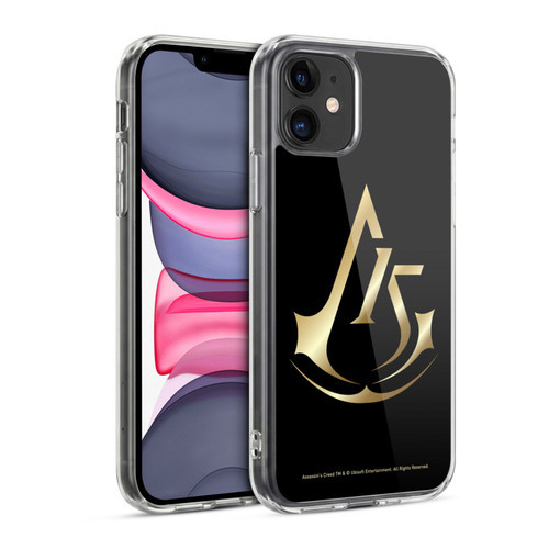 Assassin's Creed 15th Anniversary Graphics Crest Soft Gel Case for Apple iPhone 11