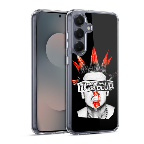 Yungblud Graphics Face Soft Gel Case for Samsung Galaxy S25 & MagSafe