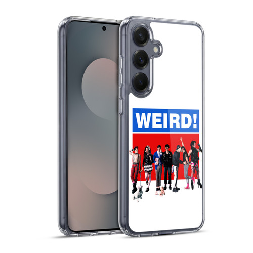 Yungblud Graphics Weird! Soft Gel Case for Samsung Galaxy S25+ & MagSafe