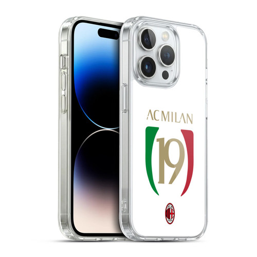 AC Milan 2022/23 Scudetto We The Champions Soft Gel Case for Apple iPhone 13 Pro & MagSafe
