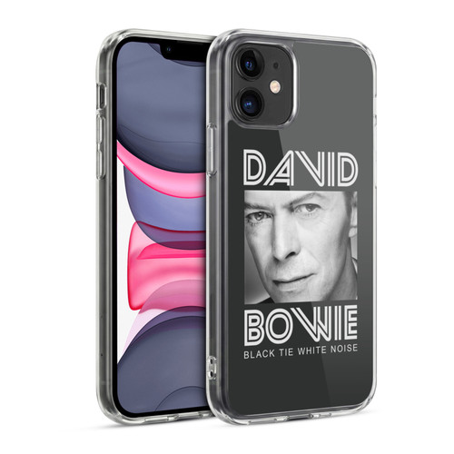 David Bowie Album Art Black Tie Soft Gel Case for Apple iPhone 11