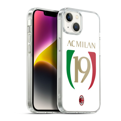 AC Milan 2022/23 Scudetto We The Champions Soft Gel Case for Apple iPhone 14 Plus & MagSafe