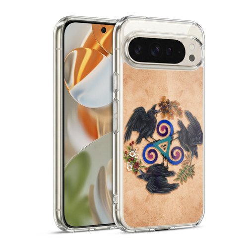 Brigid Ashwood Celtic Wisdom Raven Fey Soft Gel Case for Google Pixel 9 / Pixel 9 Pro