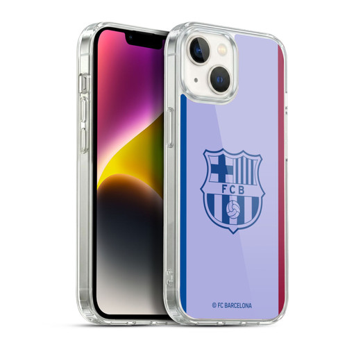 FC Barcelona 2021/22 CREST KIT Away Soft Gel Case for Apple iPhone 14