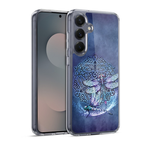 Brigid Ashwood Celtic Wisdom Dragonfly Soft Gel Case for Samsung Galaxy S25 & MagSafe