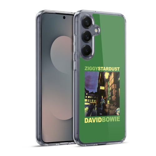 David Bowie Album Art Ziggy Stardust Soft Gel Case for Samsung Galaxy S25+ & MagSafe